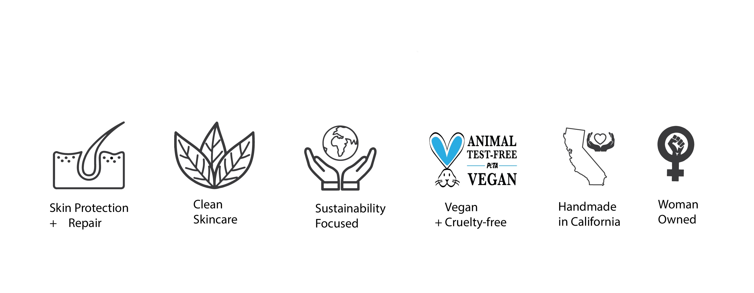 ziggys pudding products are for skin repair, clean skincare, sustainability, vegan, cruelty free, woman owned, handmade in California